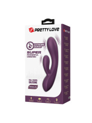 PRETTY LOVE - ROSOLYN VIBRADOR RABBIT RECARGABLE 10 FUNCIONES