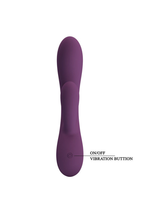 PRETTY LOVE - ROSOLYN VIBRADOR RABBIT RECARGABLE 10 FUNCIONES