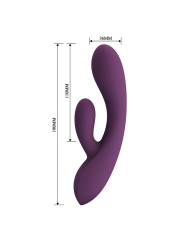 PRETTY LOVE - ROSOLYN VIBRADOR RABBIT RECARGABLE 10 FUNCIONES