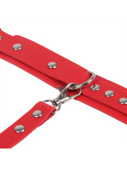 SUBBLIME - 953706 ESPOSAS CON CINTURÓN BONDAGE ROJO TALLA ÚNICA