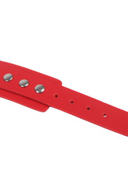 SUBBLIME - 953706 ESPOSAS CON CINTURÓN BONDAGE ROJO TALLA ÚNICA