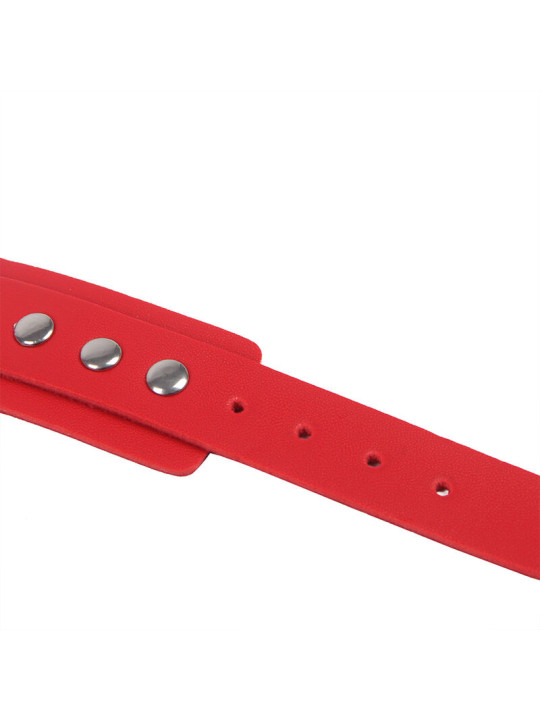 SUBBLIME - 953706 ESPOSAS CON CINTURÓN BONDAGE ROJO TALLA ÚNICA