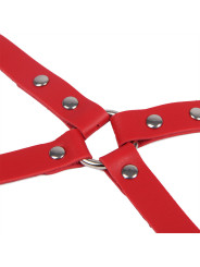 SUBBLIME - 953706 ESPOSAS CON CINTURÓN BONDAGE ROJO TALLA ÚNICA