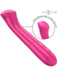 INTENSE - PATY VIBRADOR 19 CM FLEXIBLE 10 VIBRACIONES MODELO 2 ROSA