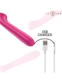 INTENSE - PATY VIBRADOR 19 CM FLEXIBLE 10 VIBRACIONES MODELO 2 ROSA