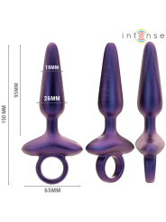 INTENSE - MARLON PLUG ANAL VIBRADOR MODELO 4 CONTROL REMOTO
