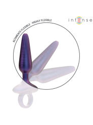 INTENSE - MARLON PLUG ANAL VIBRADOR MODELO 4 CONTROL REMOTO