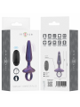INTENSE - MARLON PLUG ANAL VIBRADOR MODELO 4 CONTROL REMOTO