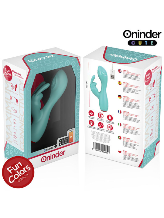 ONINDER CUTE - LOVE BUNNY VIBRADOR PUNTO G Y CLÍTORIS - APP MUNDIAL GRATUITA