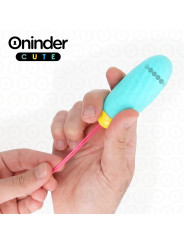 ONINDER CUTE - LOVE PLEASURE HUEVO VIBRO-GEMAS ROTADORAS SILICONA - APP MUNDIAL GRATUITA