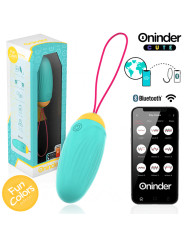 ONINDER CUTE - LOVE PLEASURE HUEVO VIBRO-GEMAS ROTADORAS SILICONA - APP MUNDIAL GRATUITA