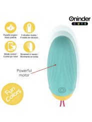 ONINDER CUTE - LOVE PLEASURE HUEVO VIBRO-GEMAS ROTADORAS SILICONA - APP MUNDIAL GRATUITA