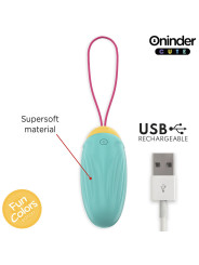 ONINDER CUTE - LOVE PLEASURE HUEVO VIBRO-GEMAS ROTADORAS SILICONA - APP MUNDIAL GRATUITA