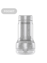 KIIROO - FEEL POCKET STROKER CRYSTAL BY KIIROO TRANSPARENTE