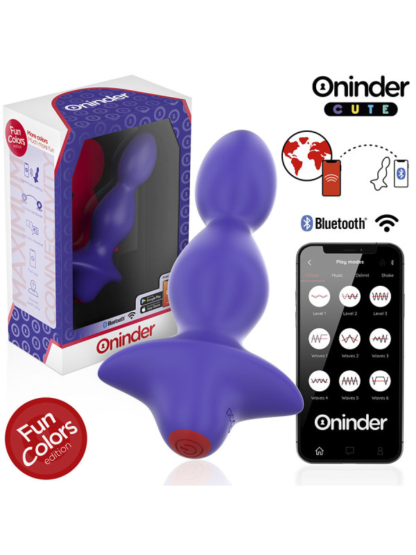 ONINDER CUTE - LOVE BUTT VIBRADOR PLUG ANAL DILATADOR - APP MUNDIAL GRATUITA
