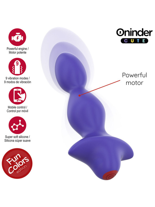 ONINDER CUTE - LOVE BUTT VIBRADOR PLUG ANAL DILATADOR - APP MUNDIAL GRATUITA