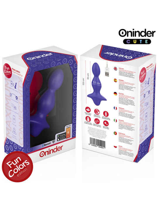 ONINDER CUTE - LOVE BUTT VIBRADOR PLUG ANAL DILATADOR - APP MUNDIAL GRATUITA