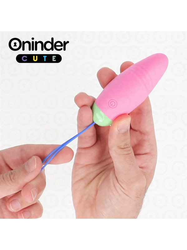 ONINDER CUTE - LOVE PLEASURE HUEVO VIBRO-ROTADOR 360 SILICONA - APP MUNDIAL GRATUITA