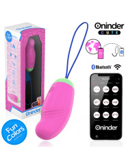 ONINDER CUTE - LOVE PLEASURE HUEVO VIBRO-ROTADOR 360 SILICONA - APP MUNDIAL GRATUITA