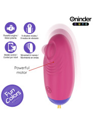 ONINDER CUTE - LOVE PLEASURE HUEVO VIBRO-WAVE TAPPING SILICONA - APP MUNDIAL GRATUITA