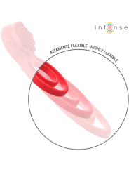 INTENSE - GAIL ROSA ESTIMULADORA 10 VIBRACIONES ROJO CONTROL REMOTO