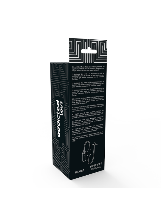 ADDICTED TOYS - KIT ENEMA NEGRO