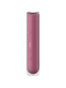 SATISFYER - FIRST KISS ESTIMULADOR CLÍTORIS POR ONDAS GRANATE