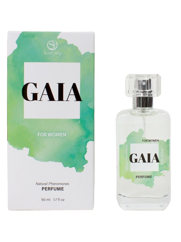 SECRETPLAY - GAIA PERFUME NATURAL FEROMONAS SPRAY PARA MUJER 50 ML