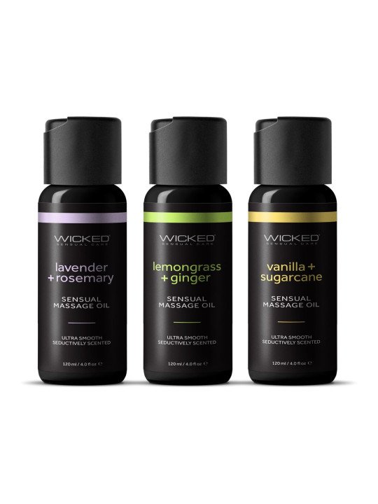 Aceite de Masaje Erótico Wicked Sensual Care Vainilla 120 ml