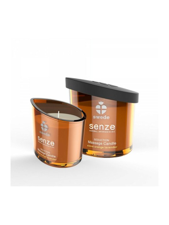 Vela de Masaje Swede Seduction Lavanda Naranja Clavo 150 ml