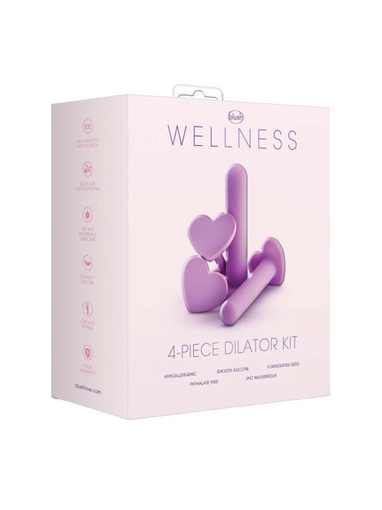 Consolador Clásico Blush Wellness Silicona Ø 3,1 cm