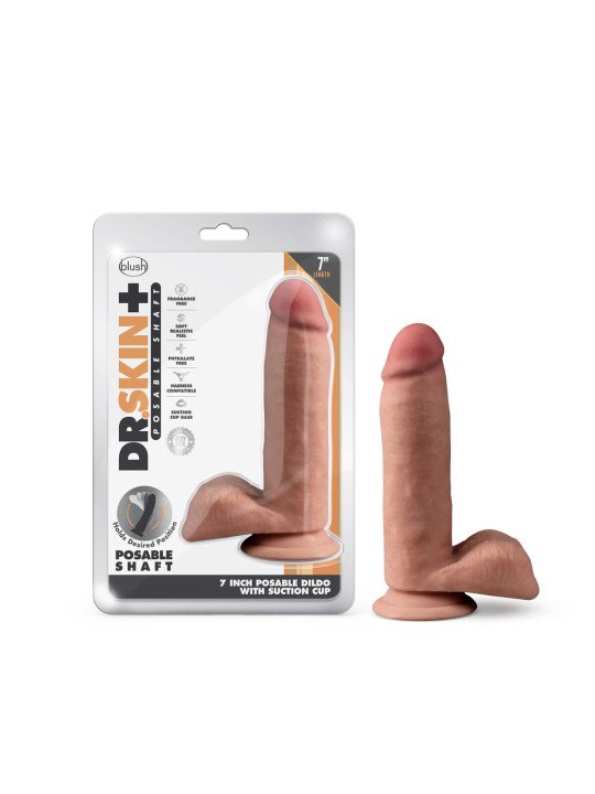 Consolador Realista Blush Dr Skin TPE Ø 4 cm (13,9 cm)
