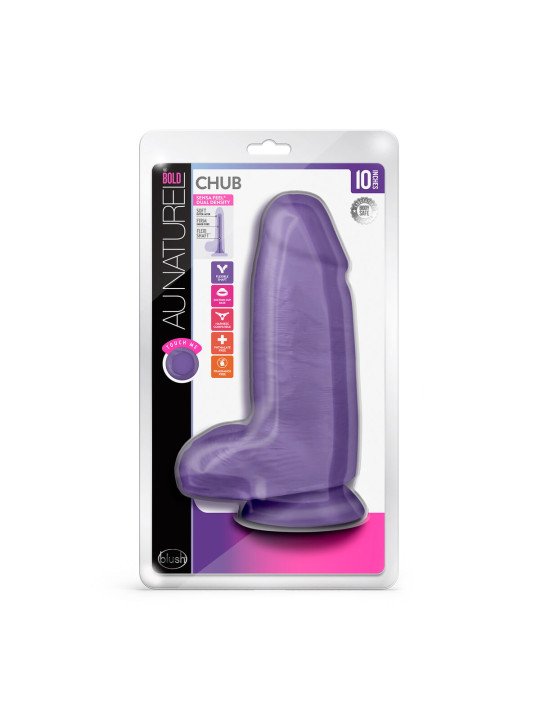 Consolador Realista Blush Au Naturel TPE Ø 8 cm (17,7 cm)