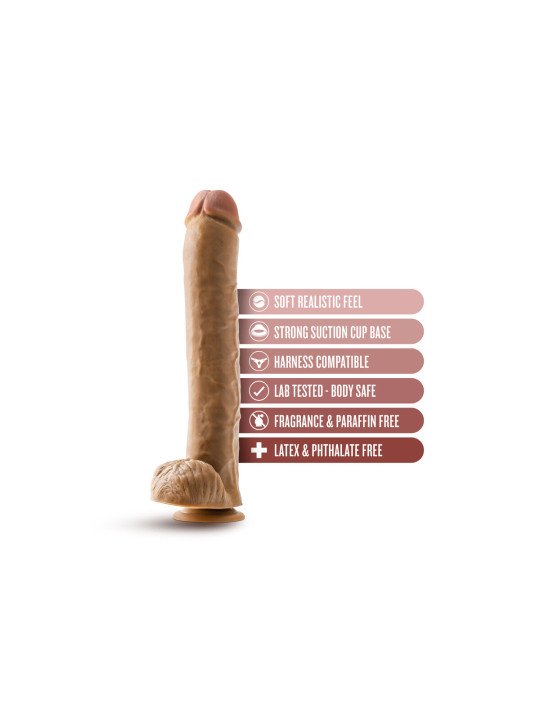 Consolador Realista Blush Dr Skin PVC Ø 6,3 cm (29,2 cm)