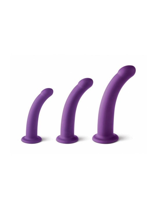Dildo Virgite Morado S/M/L Set
