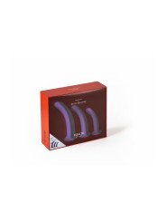 Dildo Virgite Morado S/M/L Set