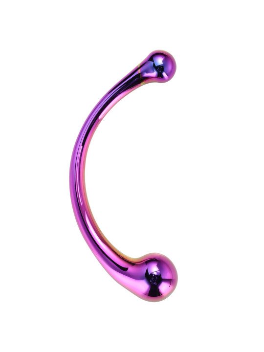 Consolador Clásico Dream Toys Glamour Glass Multicolor Ø 3,5 cm