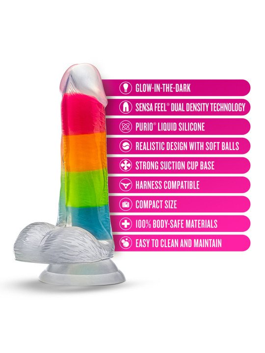 Dildo Blush Neo Multicolor Ø 2,8 cm