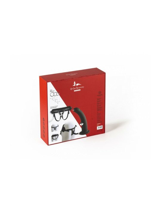 Consolador con arnés Virgite Negro S