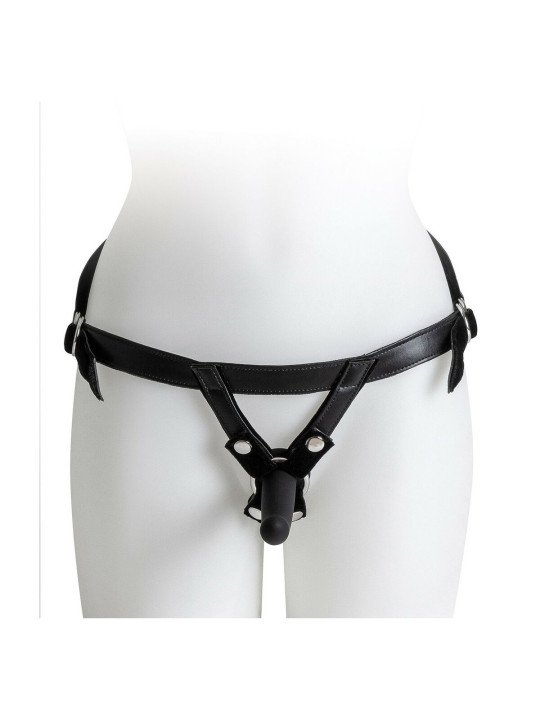 Consolador con arnés Virgite Negro S