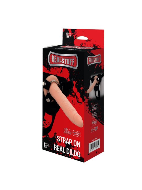 Consolador con arnés Dream Toys RealStuff