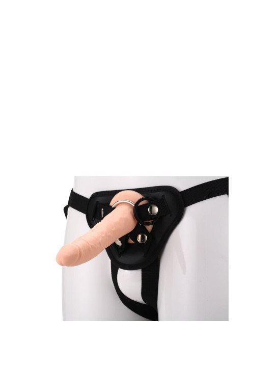 Consolador con arnés Dream Toys RealStuff