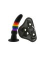 Consolador con arnés Dream Toys Colourful Love