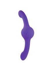 Consolador de Doble Penetración Evolved Our Gyro Vibe Morado