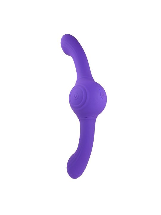 Consolador de Doble Penetración Evolved Our Gyro Vibe Morado