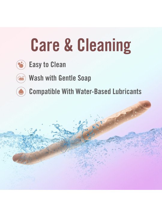 Consolador de Doble Penetración Blush Dr Skin Carne