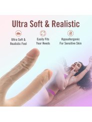 Consolador de Doble Penetración Blush Dr Skin Carne