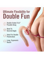 Consolador de Doble Penetración Blush Dr Skin Carne