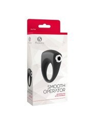 Anillo para el Pene S Pleasures Smooth Operator Negro