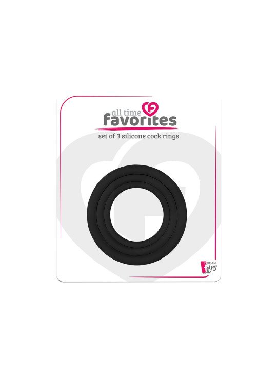Anillo para el Pene Dream Toys All Time Favorites Negro